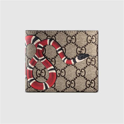 portafoglio gucci uomo serpente|Gucci Portafoglio bi.